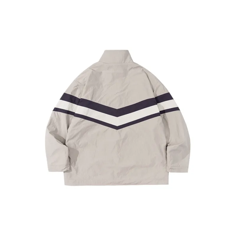 LR MADE Loose Fit Thickened And Fleece Lined Reversible Jacket Unisex-1
