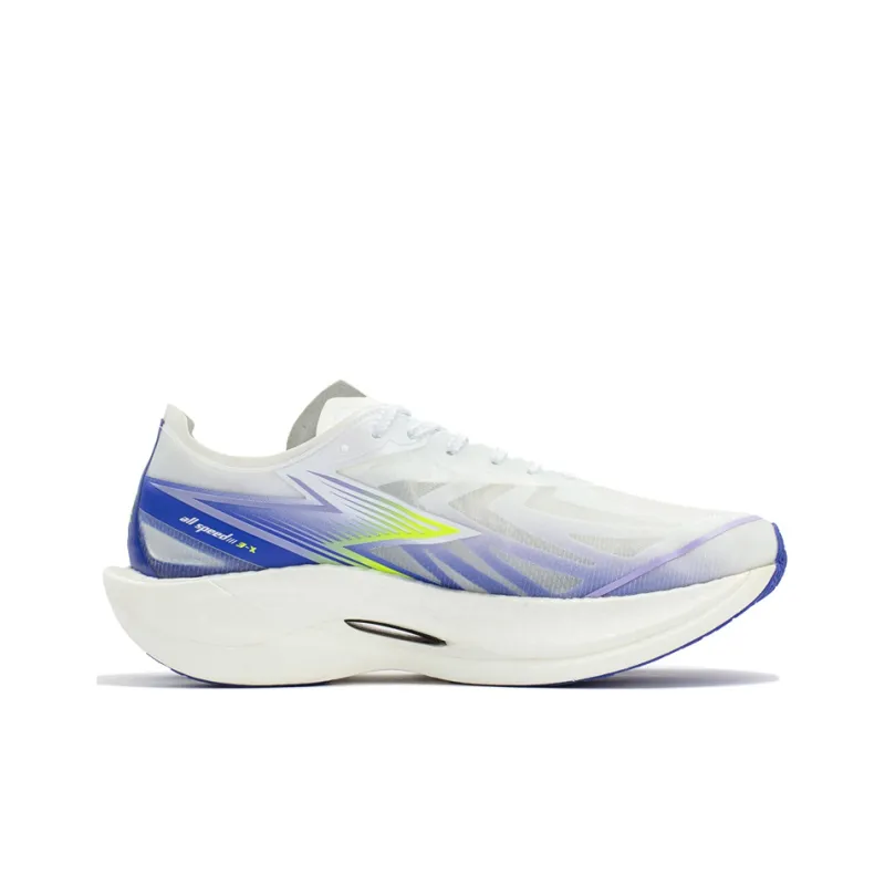 361° Feiran 2 Running Shoes Men Low Top 361 Degrees White/Game Blue-1