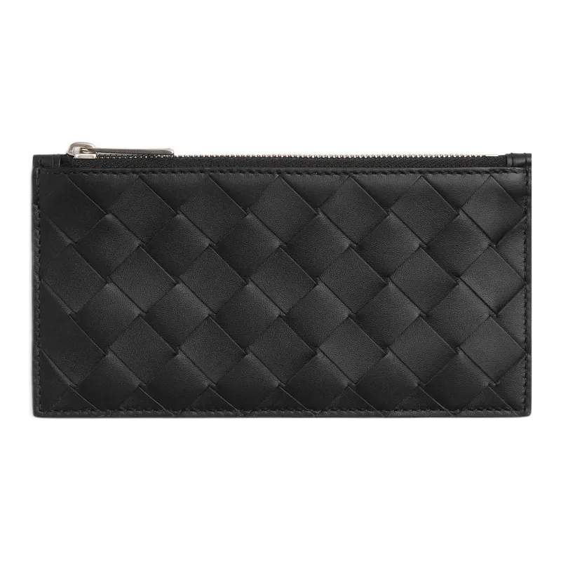 Bottega Veneta Intrecciato Long Zippered Card Case-0