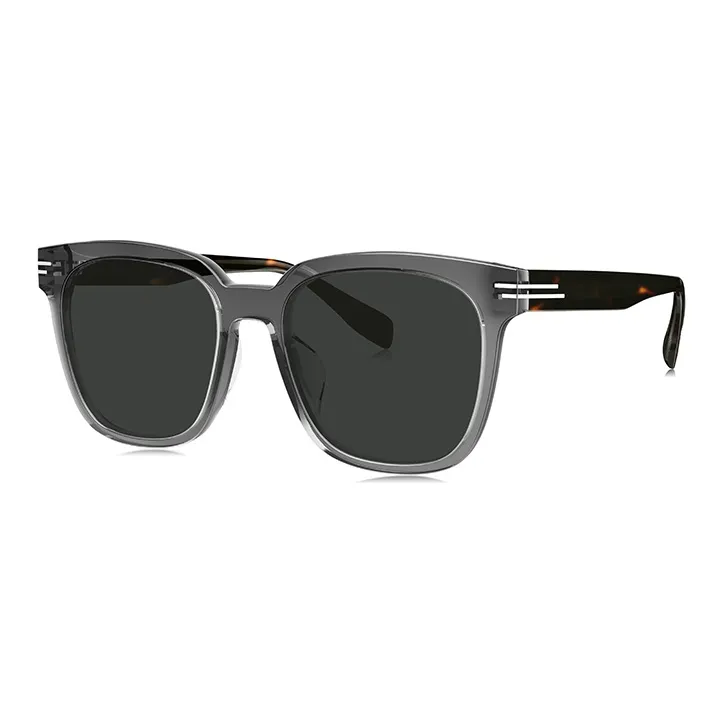 BOLON Plate Frame Square Sunglasses Men's Multiple Colors-4