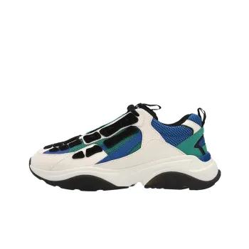 AMIRI Bone Runner Low-Top Sports Casual Shoes Men's Green Blue