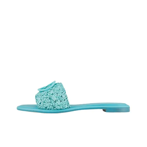 EMPORIO ARMANI Slide Slippers Women's Sky Blue