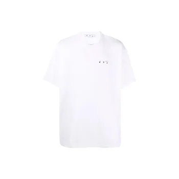 OFF WHITE Drowning Man Logo Caravaggio St. Jerome Writing Painting Oversized T Shirt