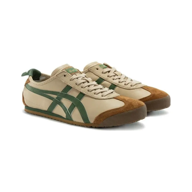 ASICS Onitsuka Tiger Mexico 66 Beige Grass Green-1
