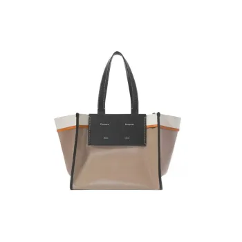 PROENZA SCHOULER Morris Logo Printed Large Tote Bag