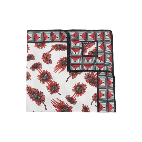 Paul Smith Silk Scarves Women's Red