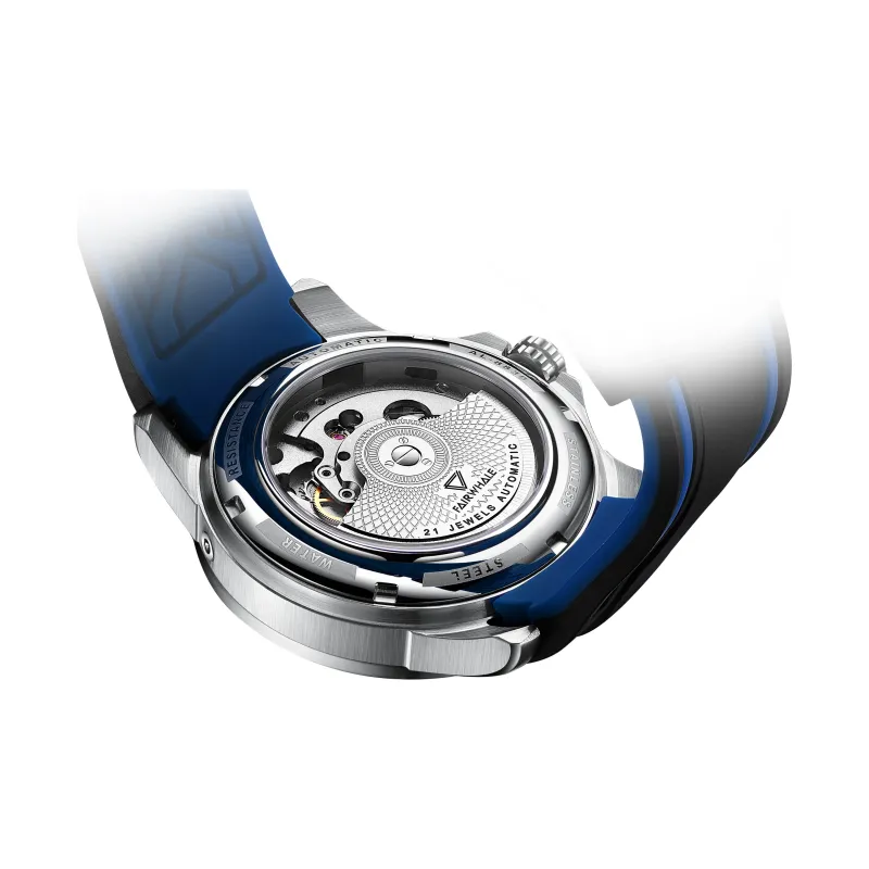 FAIRWHALE Pioneer Collection Men's Watch Automatic Mechanical Movement Watch Men's Watches Cut Out Dial-2