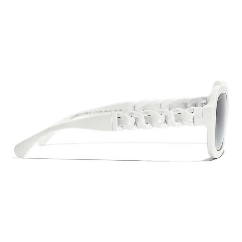 CHANEL Sunglasses Women's White-2