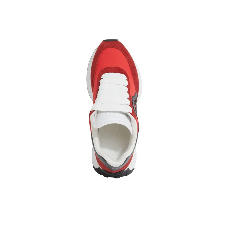 Alexander McQueen Sprint Runner 'Red Black' Women's-3