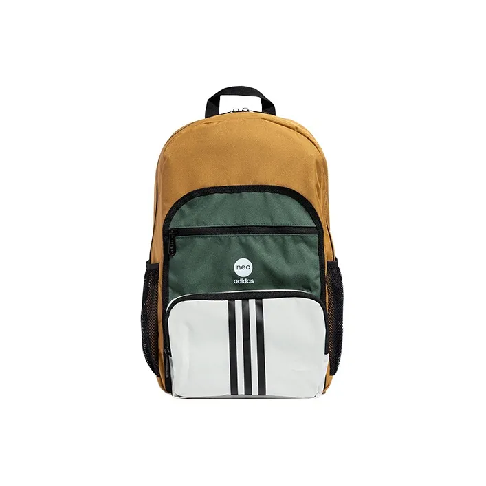 Adidas Recycled Polyester Backpack Regular Unisex Brown/Multicolor-0