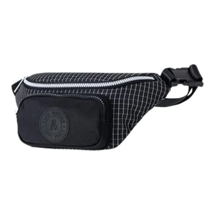 Anta Life Collection Fabric Shoulder Bag, Crossbody Bag, Sling Bag Regular Unisex Black-1
