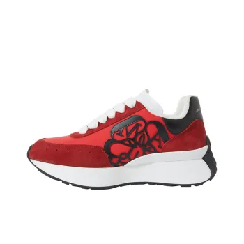 Alexander McQueen Sprint Runner 'Red Black' Women's