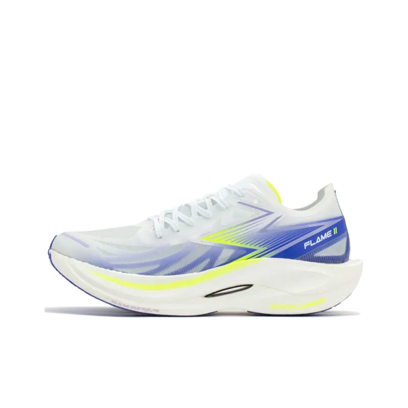 361° Feiran 2 Running Shoes Men Low Top 361 Degrees White/Game Blue-0