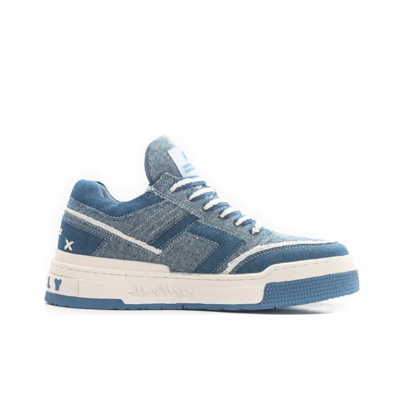 Jifffly Air Cushion Collection Skateboard Shoes Unisex Blue-2