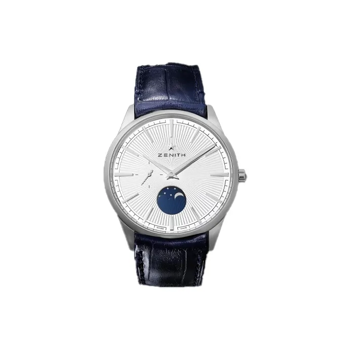 ZENITH ELITE Mechanical Movement Men's Watches Watch 40mm White Dial-0