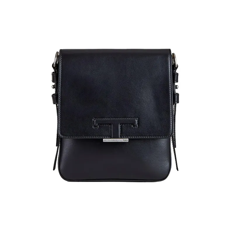 TOD'S T Timeless Foldover Top Mini Shoulder Bag-0