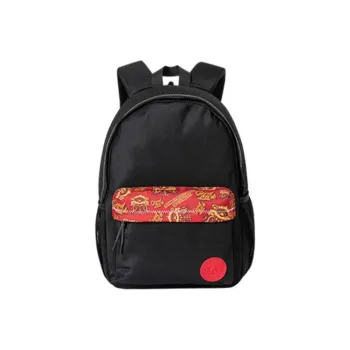 Anta Life Collection Fabric Backpack Regular Unisex Basic Black/Rich Red