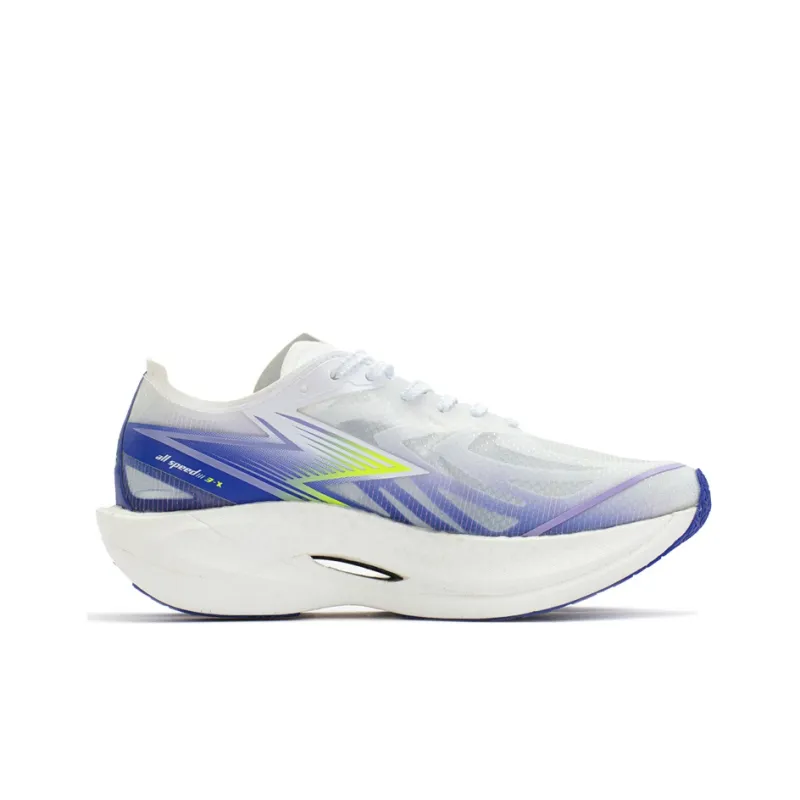361° Feiran 2 CQT Low Top Running Shoes Women's White Blue-1