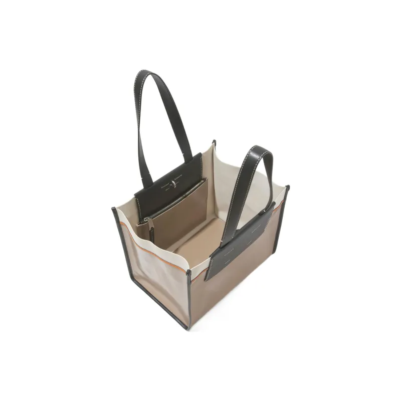 PROENZA SCHOULER Morris Logo Printed Large Tote Bag-3
