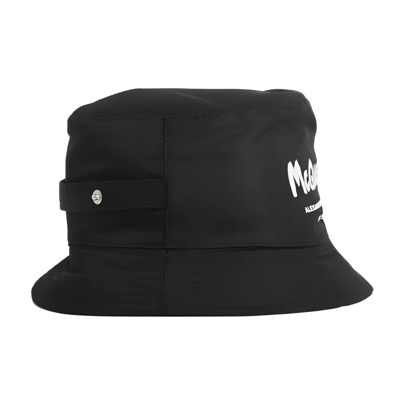 Alexander McQueen Logo Printed Bucket Hat-2