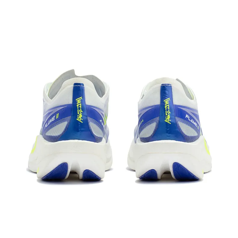 361° Feiran 2 Running Shoes Men Low Top 361 Degrees White/Game Blue-3