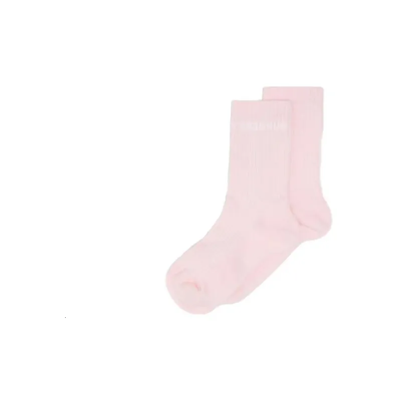 Burberry Logo Socks Pink-0