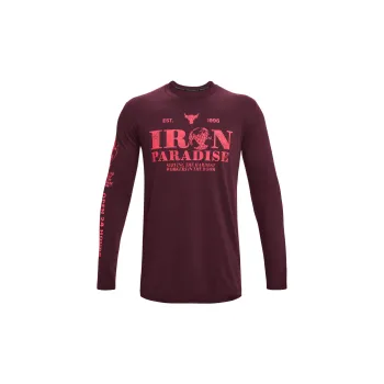 Under Armour FW22 T Shirt Men's Burgundy