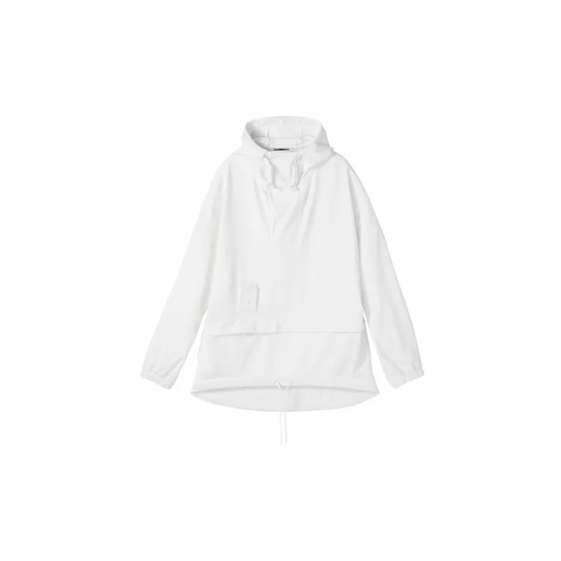NORVINCY Outerwear Trendy Half Open Collar Hoodie Unisex-3