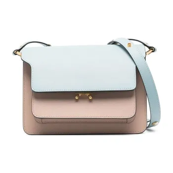 MARNI Trunk Colour Block Foldover Top Tote Bag