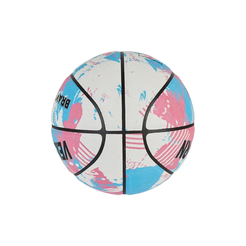 VEIDOORN Mandarin Duck Series PU Basketball Pink Blue Size 7 Ball Size 6 Ball Match Unisex-9