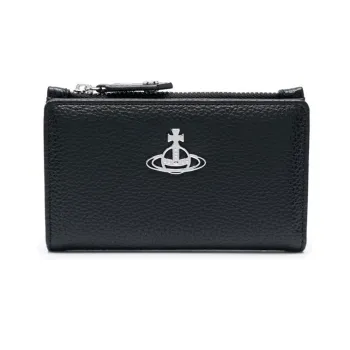 Vivienne Westwood Polyurethane Wallet Women's Black