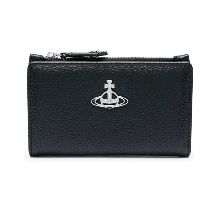 Vivienne Westwood Polyurethane Wallet Women's Black-0