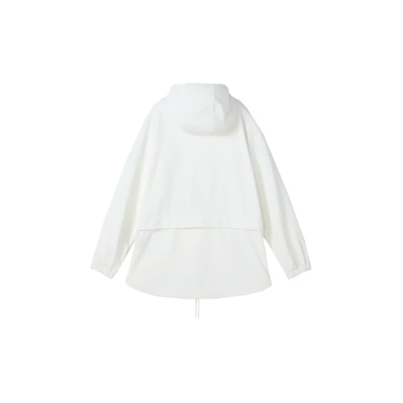 NORVINCY Outerwear Trendy Half Open Collar Hoodie Unisex-4