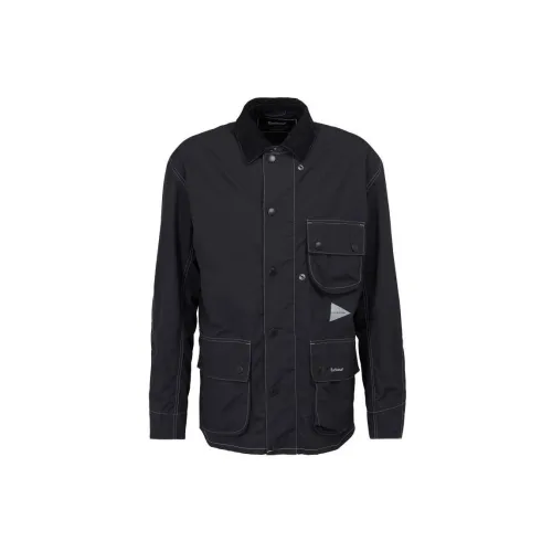 And Wander X BARBOUR Jackets Men Black