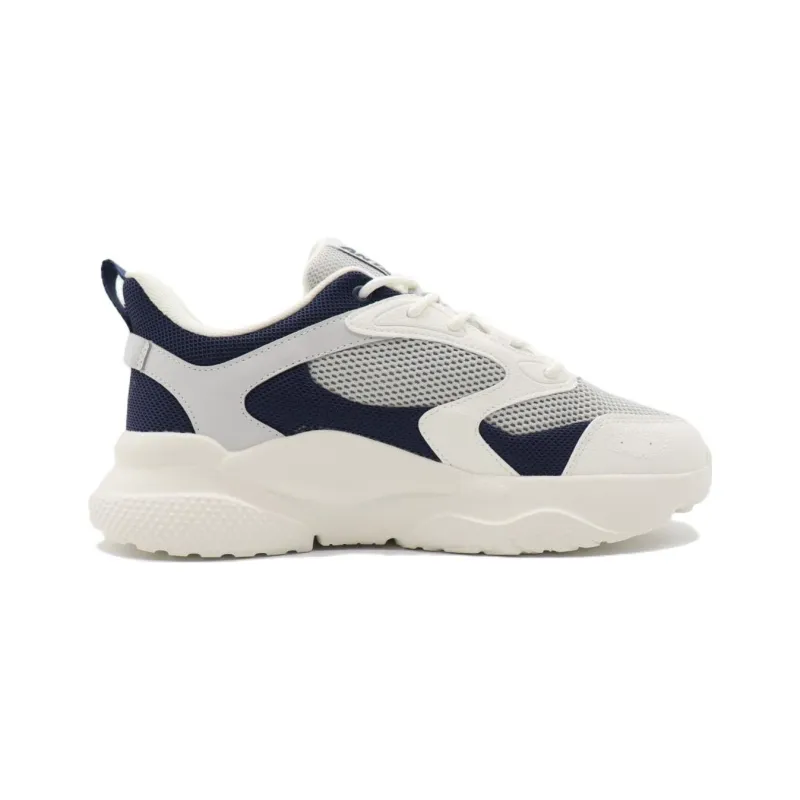 Anta Life Collection Cushioning, Slip Resistant, And Abrasion Resistant Low Top Sports Casual Shoes Gray Blue White-1
