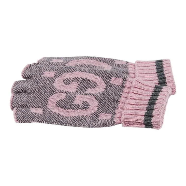 GUCCI Cashmere Knit Gloves Women's-1