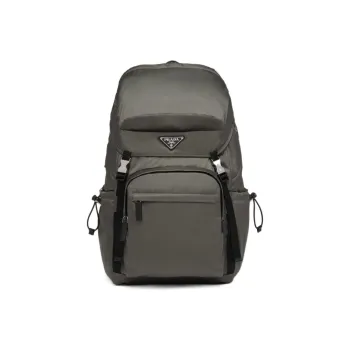PRADA Fabric Backpack Men's Forest Green