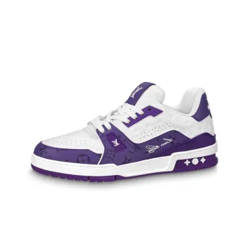 LOUIS VUITTON Trainer Purple Monogram