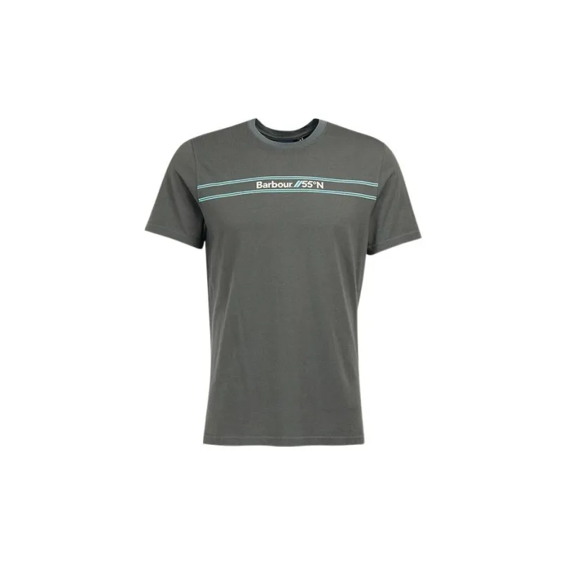 BARBOUR T-Shirts Men Carbon Gray-0