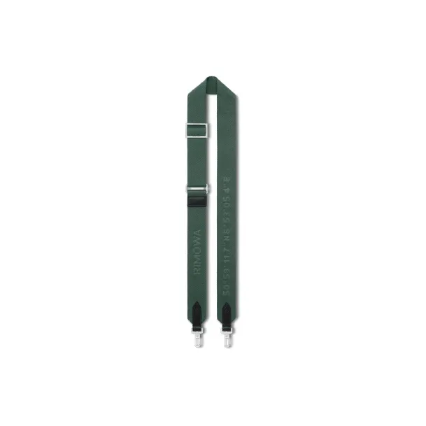 RIMOWA Personal Leather Trim Bag Straps Unisex Green-0