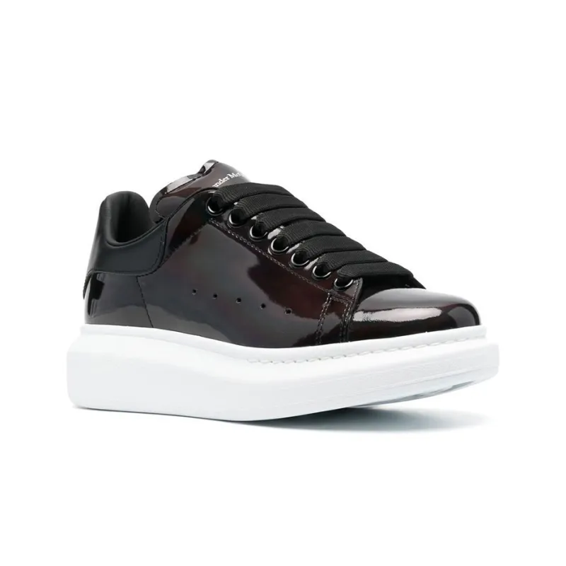 Alexander McQueen Stylish Skateboarding Shoes Women's Black-2