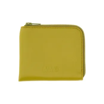MM6 Maison Margiela Leather Wallet Women's Yellow