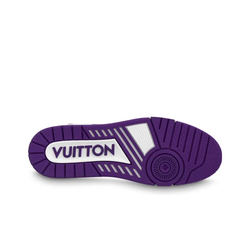 LOUIS VUITTON Trainer Purple Monogram-4