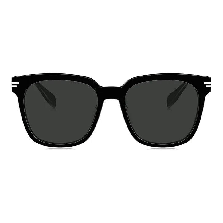 BOLON Plate Frame Square Sunglasses Men's Multiple Colors-2