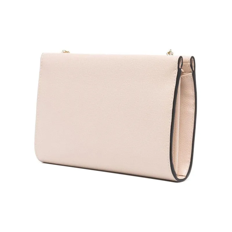 Furla Calfskin Clutches Crossbody Bag Shoulder Bag Women's Pink-1