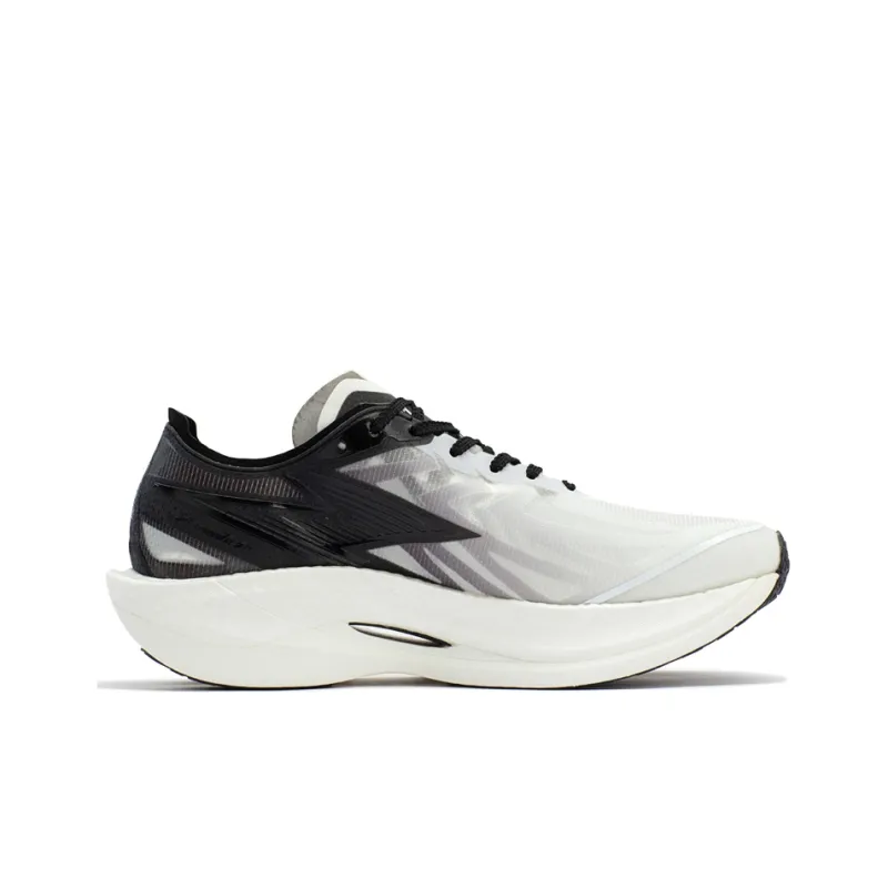 361° Feiran 2 Cushioned Anti Slip And Wear Resistant Lightweight Low Top Running Shoes Men's White Black-1