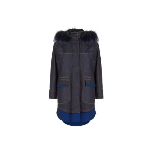 FENDI Jackets Women's Blue