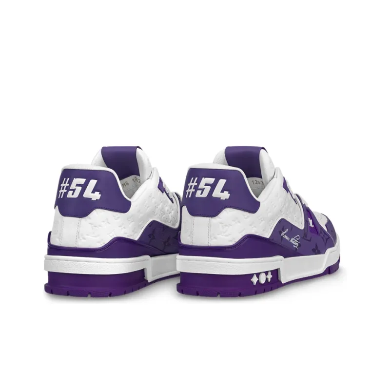 LOUIS VUITTON Trainer Purple Monogram-2