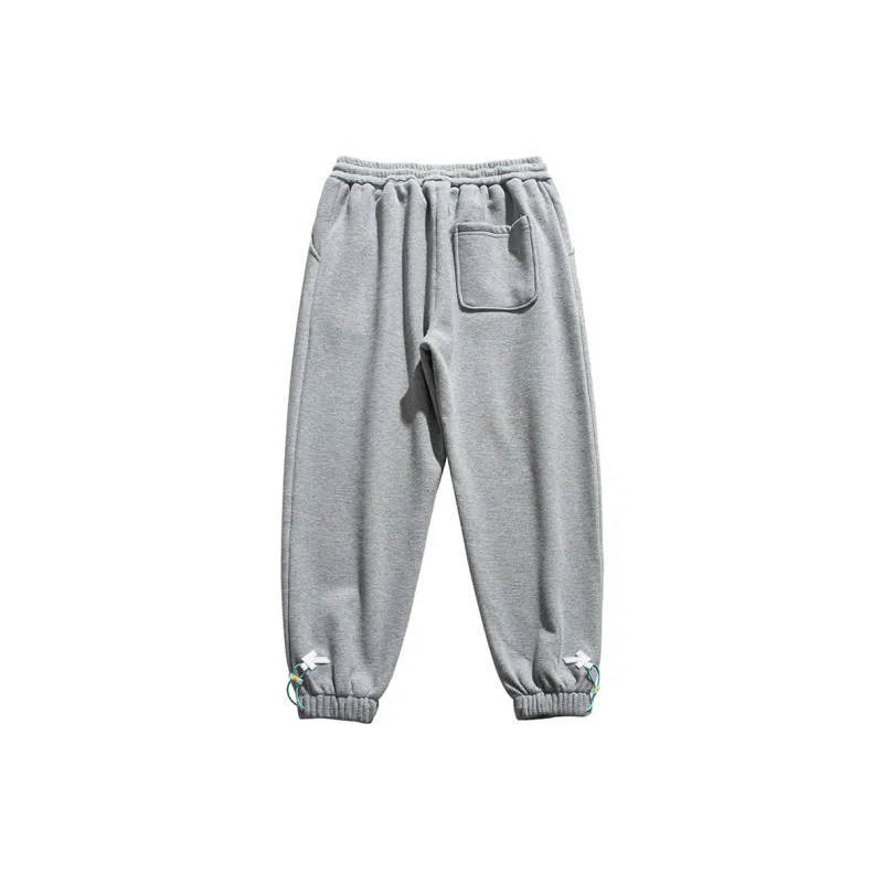 OLRIK Fall Winter Knitted Sweatpants Unisex-12