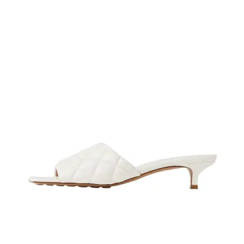 Bottega Veneta Padded Odor Resistant Slide Slippers Women's White